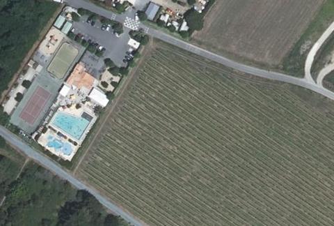 Vue aérienne du Camping Huttopia Ars-en Ré à Ars-en-Ré