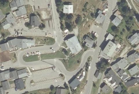 Vue aérienne du Camping Huttopia Champagny-en-Vanoise à Champagny-en-Vanoise