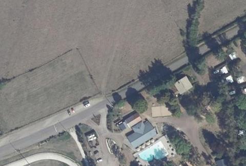 Vue aérienne du Camping Huttopia Étang de Fouché à Arnay-le-Duc