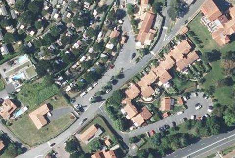 Vue aérienne du Camping Itsas Mendi à Saint-Jean-de-Luz