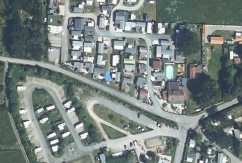 Vue aérienne du Camping l’Albatros à La Plaine-sur-Mer