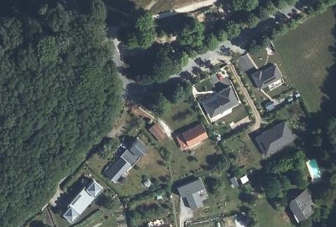 Vue aérienne du Camping l’Aquarelle du Limousin à La Souterraine