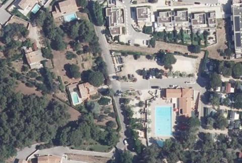 Vue aérienne du Camping l’Artaudois à Le Pradet