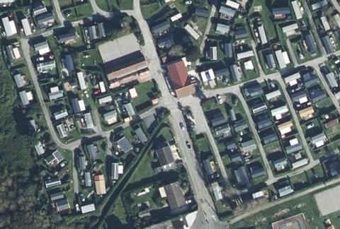 Vue aérienne du Camping l’Eglantier à Ambleteuse