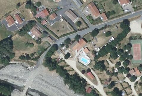 Vue aérienne du Camping l’Estela à Le Monastier-sur-Gazeille
