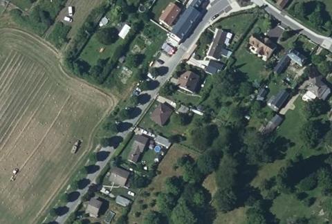 Vue aérienne du Camping l’Île Adeline à Poses