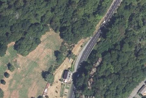 Vue aérienne du Camping l’Outre-Val à Bort-les-Orgues