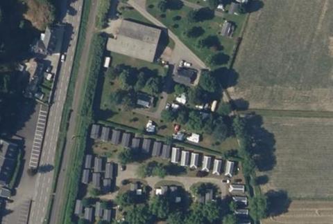 Vue aérienne du Camping la Bergerie à Ayzac-Ost