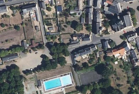 Vue aérienne du Camping la Chabotière à Luché-Pringé