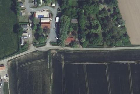 Vue aérienne du Camping la Chaumiere à Buysscheure