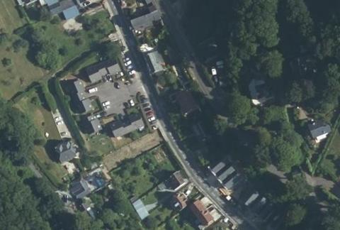 Vue aérienne du Camping la Chênaie à Yport