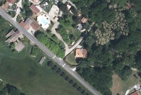 Vue aérienne du Camping la Chesnays à Vendays-Montalivet