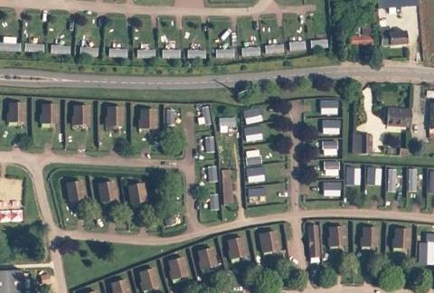 Vue aérienne du Camping la Croix du Vieux Pont à Berny-Rivière
