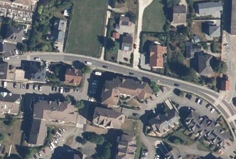 Vue aérienne du Camping la Ferme de la Serraz à Doussard