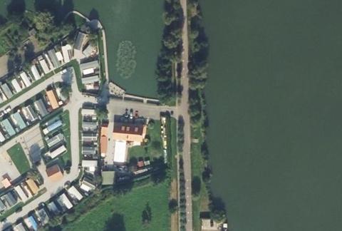 Vue aérienne du Camping la Frégate à Ardres