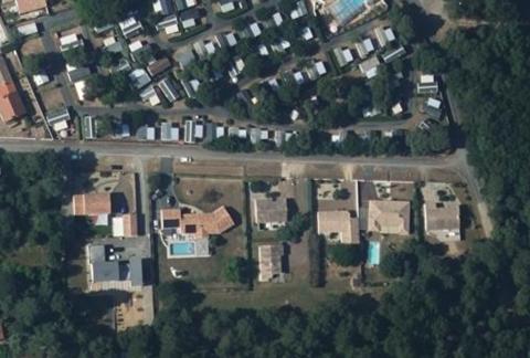 Vue aérienne du Camping la Frétille à Longeville-sur-Mer