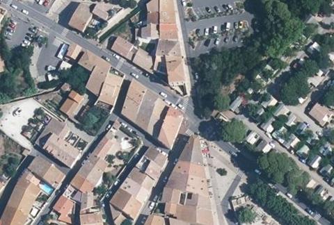 Vue aérienne du Camping la Gabinelle à Sauvian