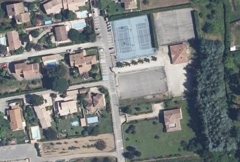 Vue aérienne du Camping la Garenne à Saint-Laurent-du-Pape