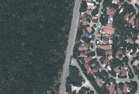 Vue aérienne du Camping la Genèse à Méjannes-le-Clap