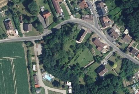 Vue aérienne du Camping la Haute Borne à Longpré-les-Corps-Saints