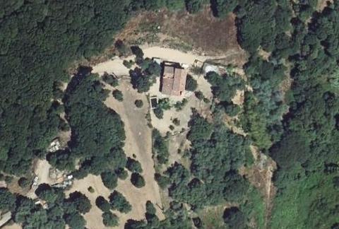 Vue aérienne du Camping la Liscia à Calcatoggio