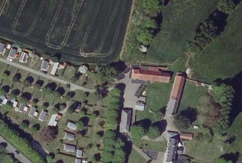 Vue aérienne du Camping la Mariennée à Saint-Pair-sur-Mer