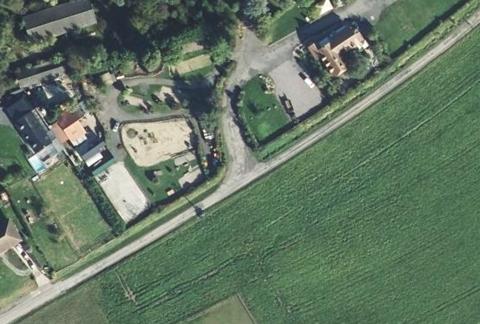 Vue aérienne du Camping la Paille Haute à Boiry-Notre-Dame