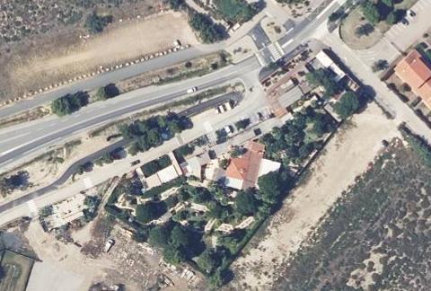 Vue aérienne du Camping la Palmeraie à Torreilles