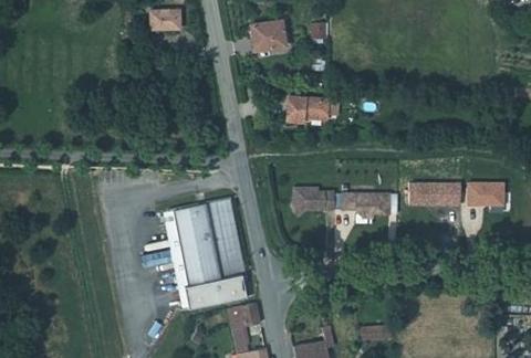 Vue aérienne du Camping la Plage de Verduzan à Castéra-Verduzan