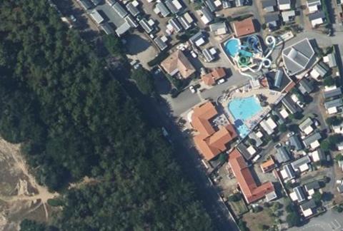 Vue aérienne du Camping la Plage à Saint-Hilaire-de-Riez
