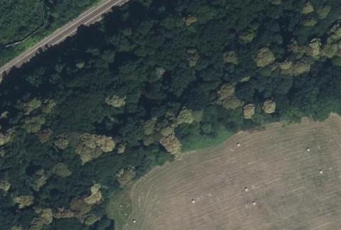 Vue aérienne du Camping la Résidence des Bois à Le Brévedent