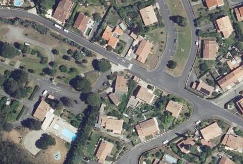 Vue aérienne du Camping la Sapinette à Quillan