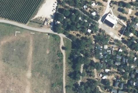 Vue aérienne du Camping la Savane à Labeaume