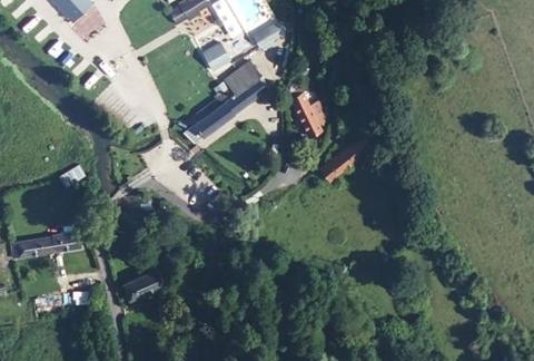 Vue aérienne du Camping la Source à Hautot-sur-Mer