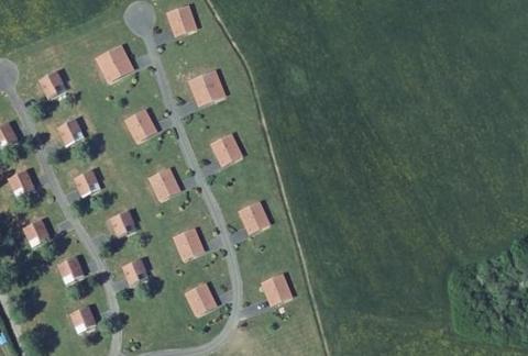 Vue aérienne du Camping la Tour du Stock à Langatte