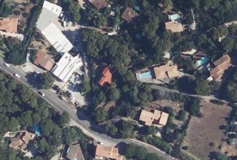 Vue aérienne du Camping la Tour Fondue à Hyères