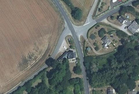 Vue aérienne du Camping la Vallée à Erquy