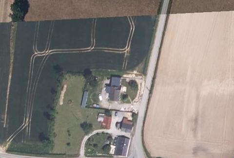 Vue aérienne du Camping la Viotterie à La Boissière