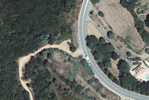 Vue aérienne du Camping Lacasa à Calcatoggio