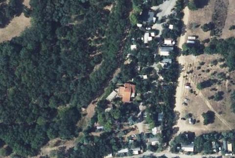 Vue aérienne du Camping Las Planes à Laroque-des-Albères