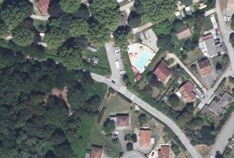 Vue aérienne du Camping le Bois de Cornage à Vizille