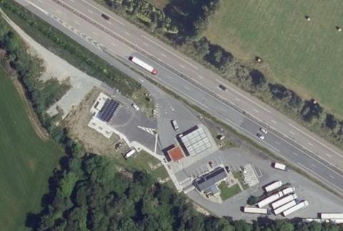 Vue aérienne du Camping le Bois de Pleuven à Saint-Yvi