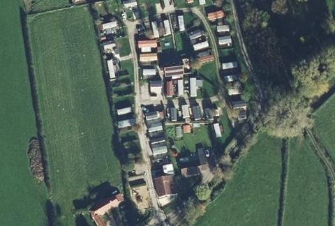 Vue aérienne du Camping le Canchy à Licques