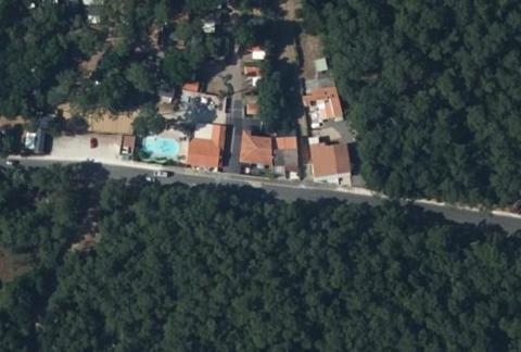 Vue aérienne du Camping le Clos des Pins à Longeville-sur-Mer