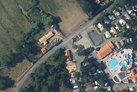 Vue aérienne du Camping le Clos des Pins à Saint-Hilaire-de-Riez
