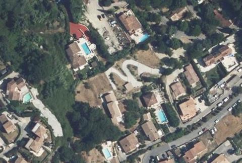 Vue aérienne du Camping le Colombier à Cagnes-sur-Mer