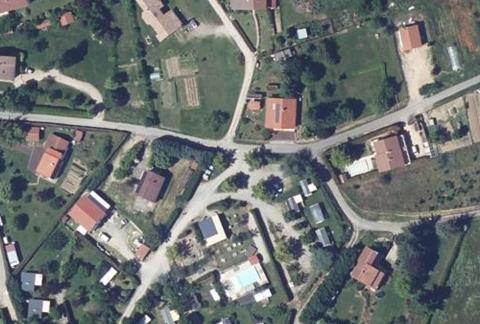 Vue aérienne du Camping le Cottet à Saint-Appolinard