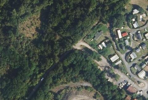 Vue aérienne du Camping le Criquet à Freneuse
