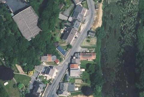 Vue aérienne du Camping le Domaine d’Haulmé à Haulmé