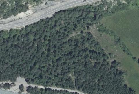 Vue aérienne du Camping le Domaine de l’Ubaye à Méolans-Revel